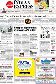 The New Indian Express Chennai - August 18th 2016