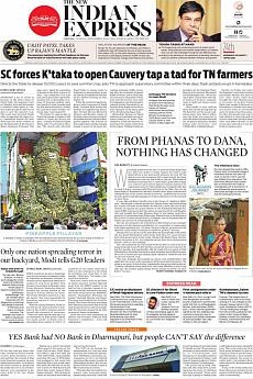 The New Indian Express Chennai - September 6th 2016