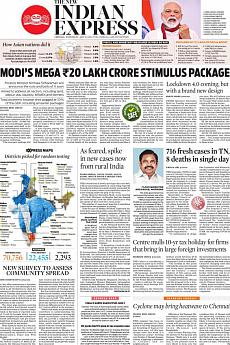 The New Indian Express Chennai - May 13th 2020