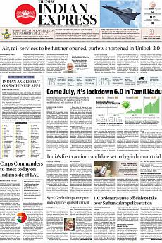 The New Indian Express Chennai - June 30th 2020