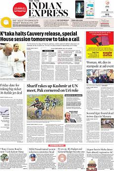 The New Indian Express Bangalore - September 22nd 2016