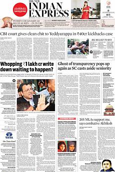 The New Indian Express Bangalore - October 27th 2016