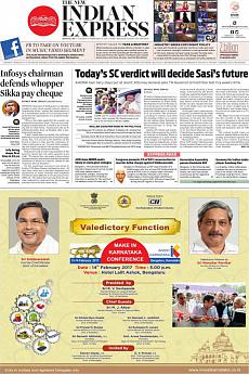 The New Indian Express Bangalore - February 14th 2017