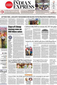The New Indian Express Bangalore - August 2nd 2018