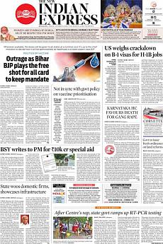 The New Indian Express Bangalore - October 23rd 2020